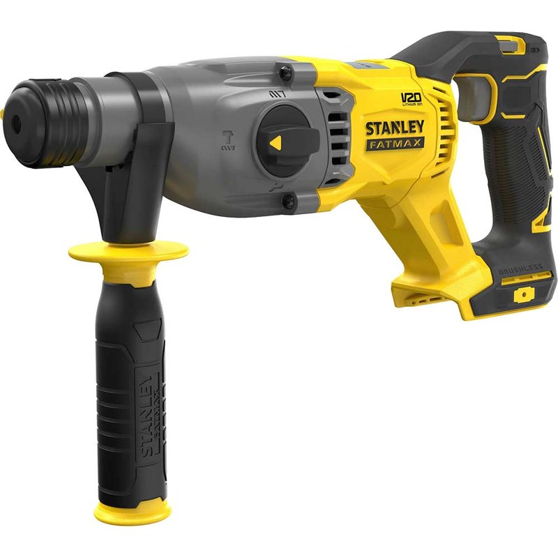 Stanley Fatmax V20 SFMCK465D2S 18v Cordless Combi Drill and Impact Driver Power Tool Kit 2 x 2ah Li-ion Battery Charger Bag