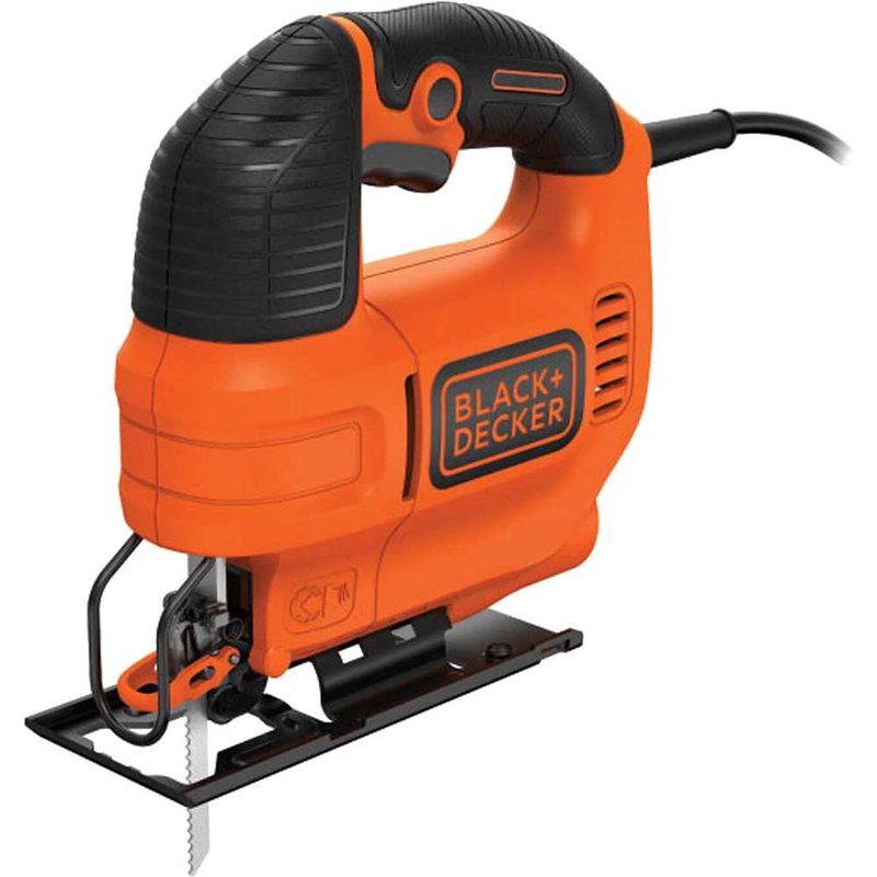 BLACK + DECKER Black & Decker 520W Variable Speed Compact Jigsaw with blade and Kit box KS701EK-GB