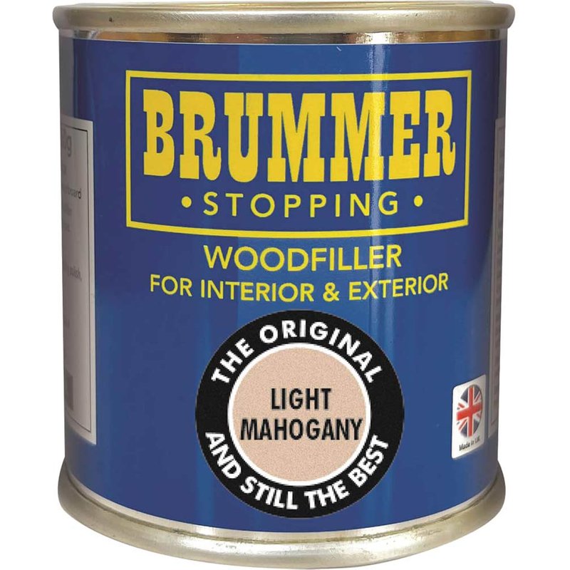 Brummer® Wood Filler Light Mahogany 250g BM30407