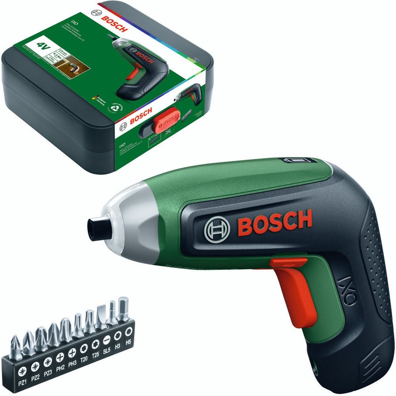 Bosch IXO 8 BASIC 4v Cordless Screwdriver 1 x 2ah Li-ion No Charger Case