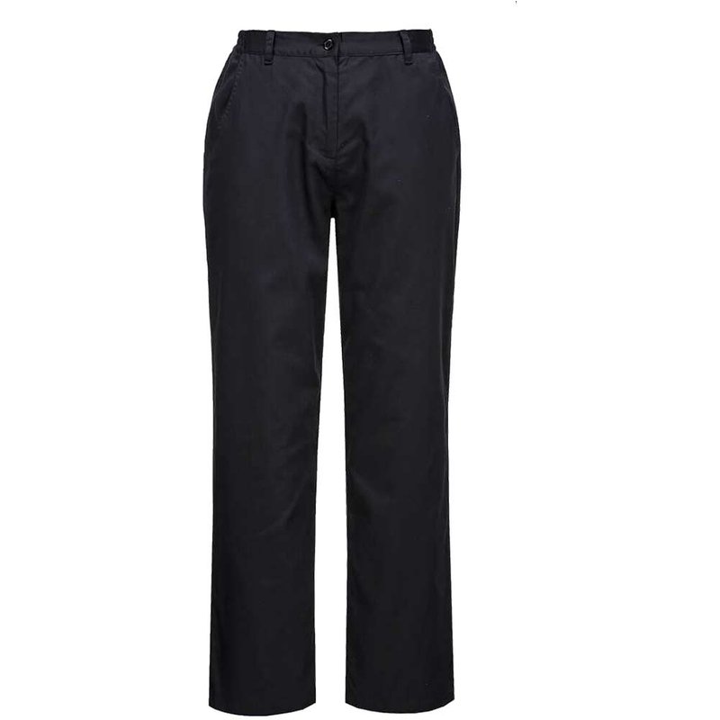 Portwest C071 Rachel Chef Trousers Black Black 2XL 31"