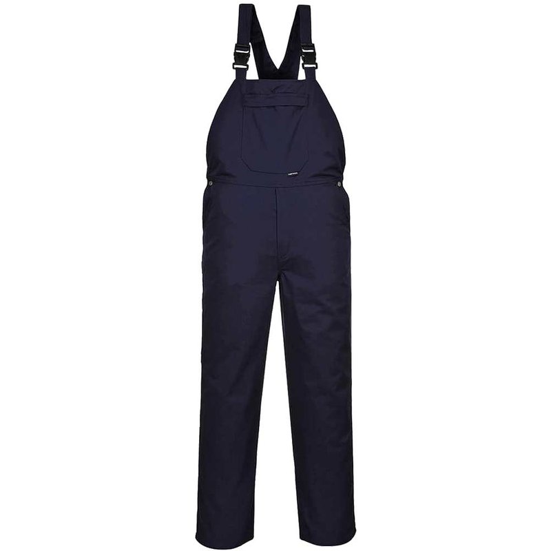 Portwest Burnley Bib and Brace Navy 4XL