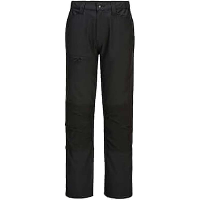Portwest WX2 Eco Stretch Work Trousers Black 28" 31"