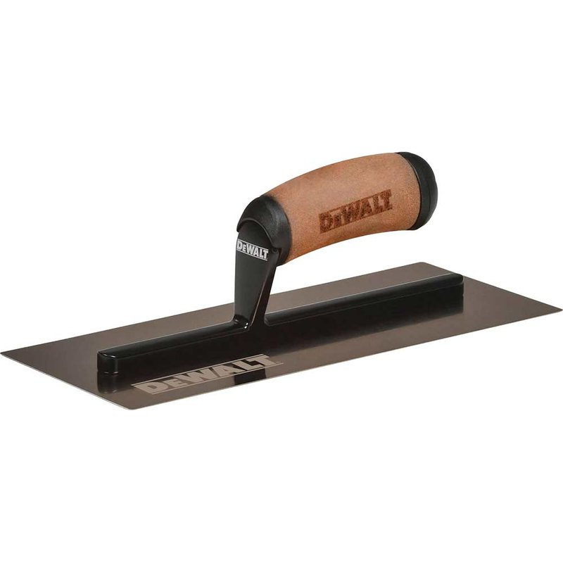 DeWalt Gold Stainless Steel Dry Wall Finishing Trowel 11" 1/2"