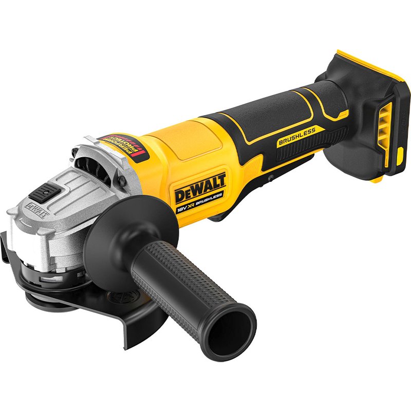 DEWALT Power Tools DCG408N XR Brushless Paddle Switch Angle Grinder 125mm 18V Bare Unit DCG408N-XJ