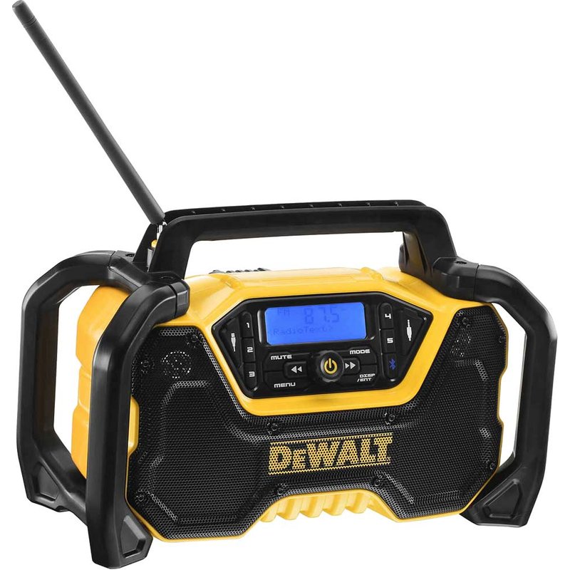 DEWALT Power Tools DCR029 Compact Bluetooth® Radio 240V & Li-ion Bare Unit DCR029-GB