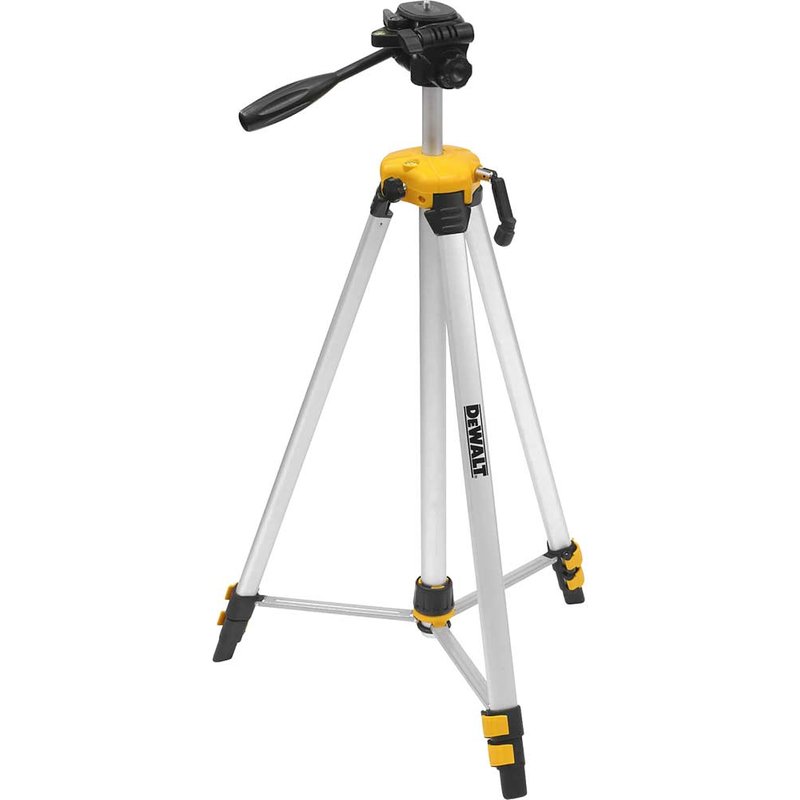 DEWALT Power Tools DE0881T 1/4in Thread Mini Tripod 60-170cm DE0881-XJ