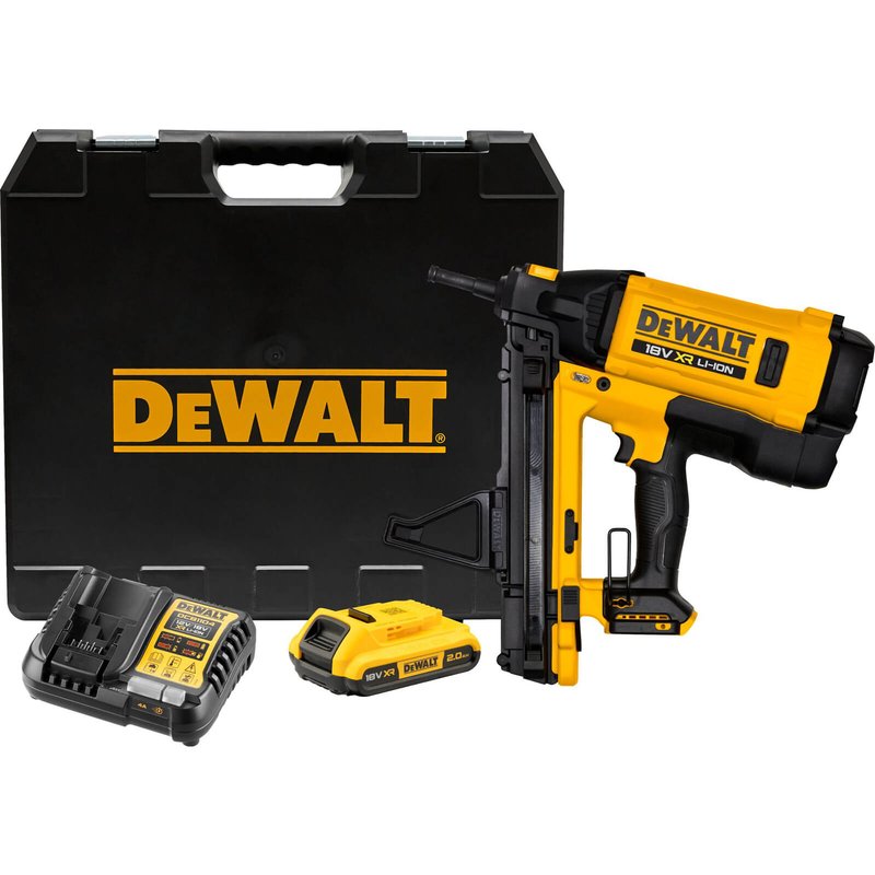 DeWalt DGN845 18v XR Cordless C6 Trak-It Gas Nailer No Batteries No Charger Case