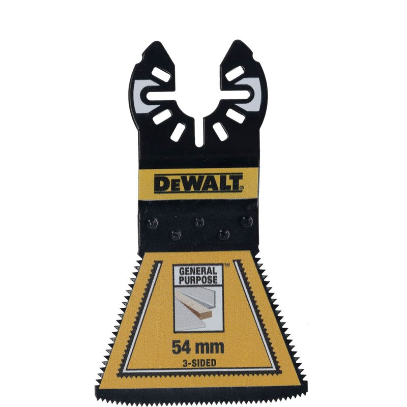 DEWALT Power Tools DT20773 Bi-metal 3-Sided Cutting Multitool Blade 54mm DT20773-QZ