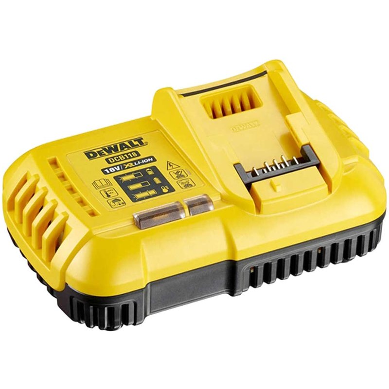 DEWALT Power Tools DCB118 XR FlexVolt Multi-Voltage Fast Charger 18/54V Li-ion DCB118-GB