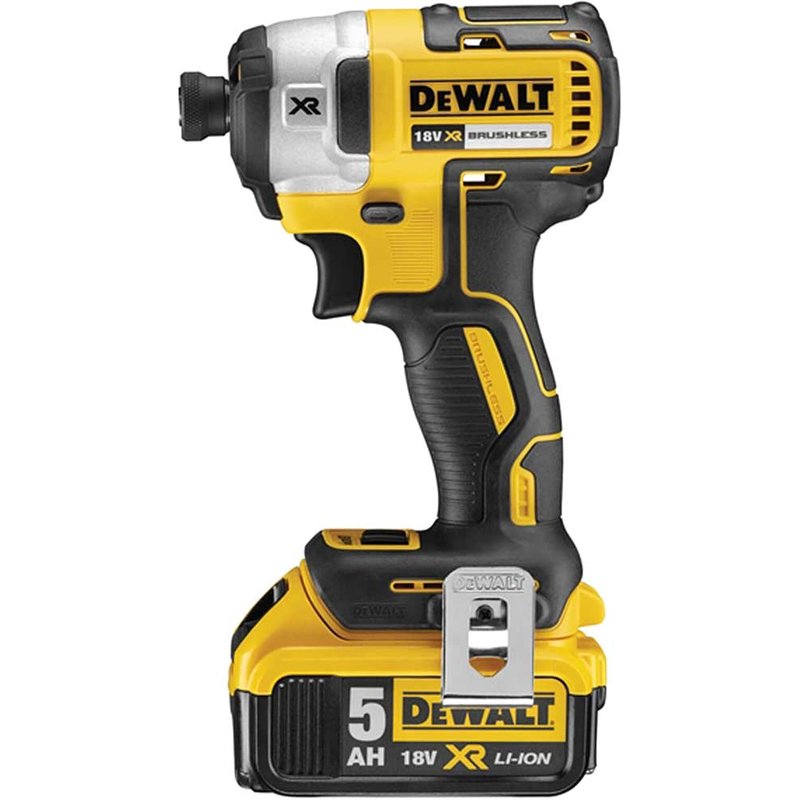 DEWALT Power Tools DCF887P2 XR Brushless 3 Speed Impact Driver 18V 2 x 5.0Ah Li-ion DCF887P2-GB