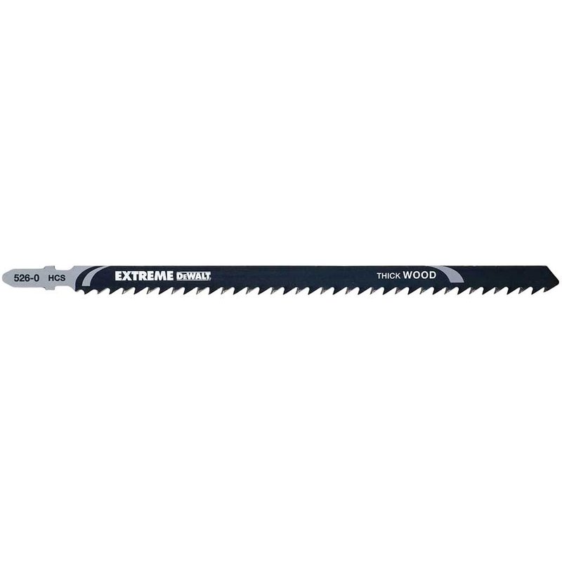 DeWalt T744D HCS Wood Cutting Jigsaw Blades Pack of 5