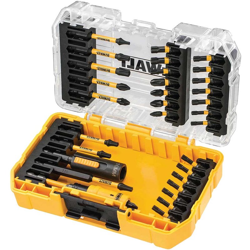 DEWALT Power Tools DT70747T Extreme FlexTORQ Screwdriving Set, 32 Piece DT70747T-QZ