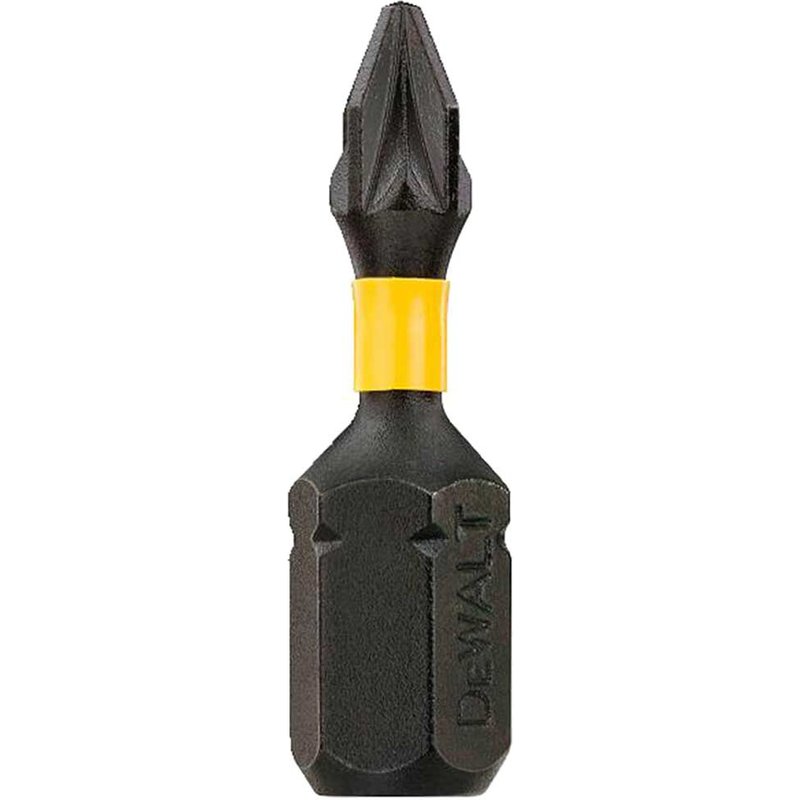 DEWALT Power Tools Extreme Impact Torsion Bits PZ1 x 25mm (Pack 5) DT7386T-QZ