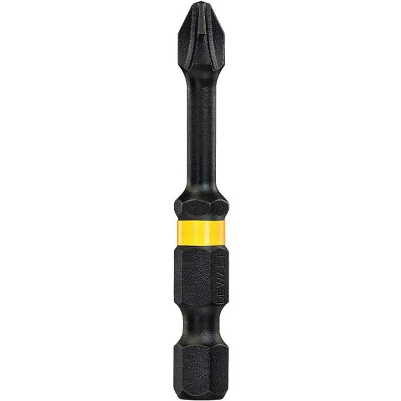 DeWalt Phillips Extreme Impact Torsion Screwdriver Bit PH3 50mm Pack of 5
