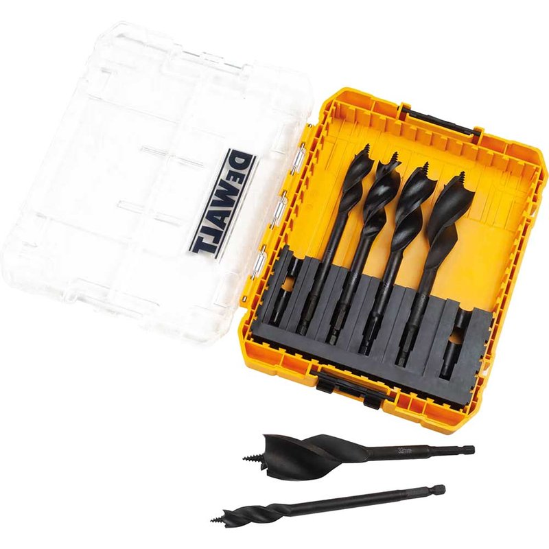 DEWALT Power Tools DT90238 Extreme Tri-Flute Spade Bit Set, 6 Piece DT90238-QZ