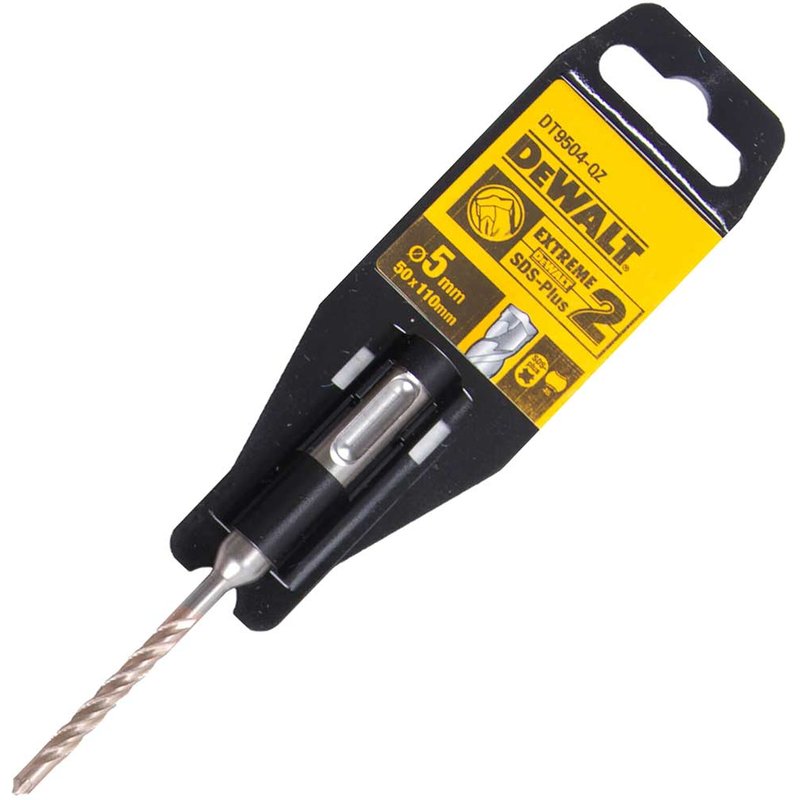 DEWALT Power Tools SDS Plus EXTREME 2® Drill Bit 5 x 110mm DT9504-QZ