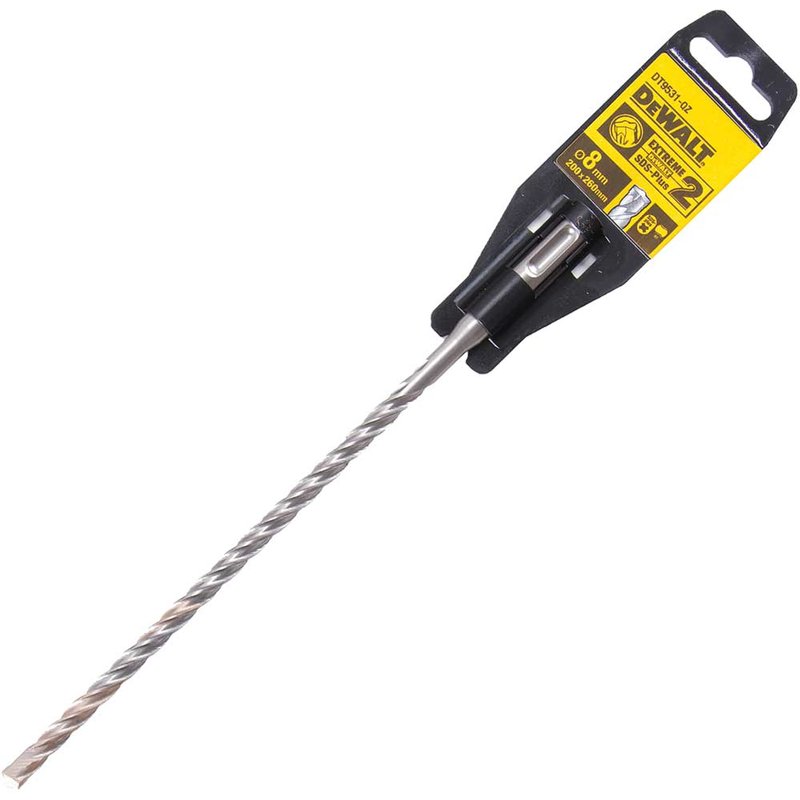 DEWALT Power Tools SDS Plus EXTREME 2® Drill Bit 8 x 260mm DT9531-QZ