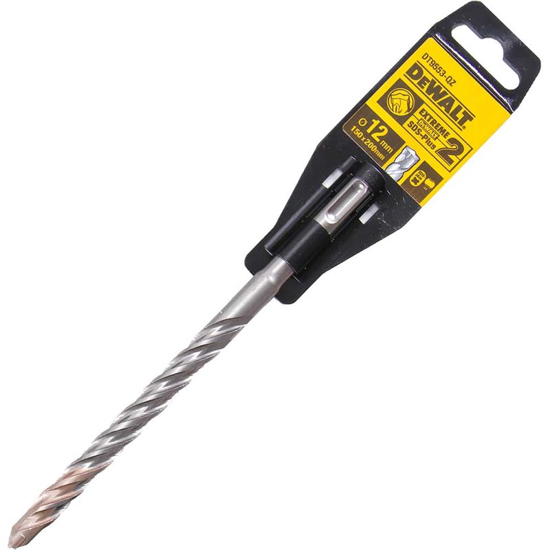 DEWALT Power Tools SDS Plus EXTREME 2® Drill Bit 12 x 200mm DT9553-QZ