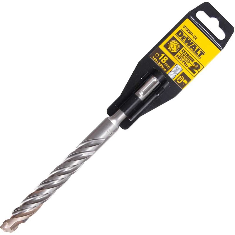 DEWALT Power Tools SDS Plus EXTREME 2® Drill Bit 18 x 200mm DT9587-QZ