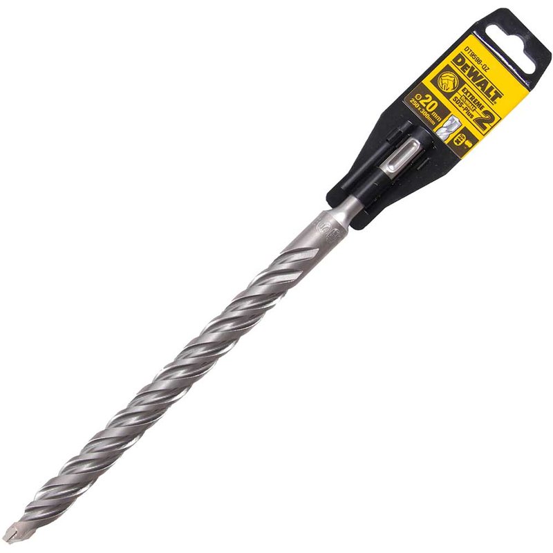 DEWALT Power Tools SDS Plus EXTREME 2® Drill Bit 20 x 200mm DT9597-QZ