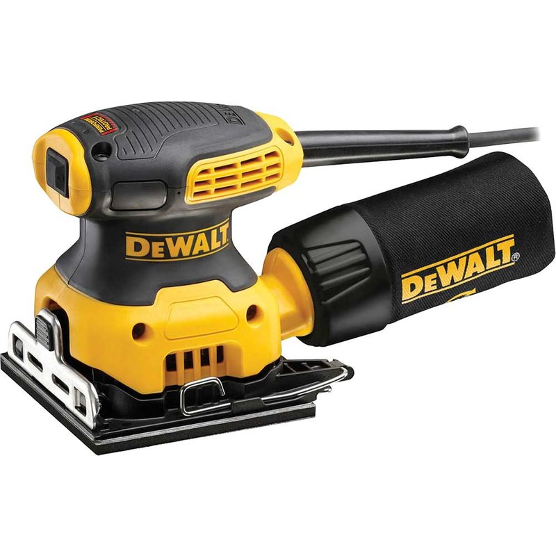 DEWALT Power Tools DWE6411 1/4 Sheet Palm Sander 230W 240V DWE6411-GB