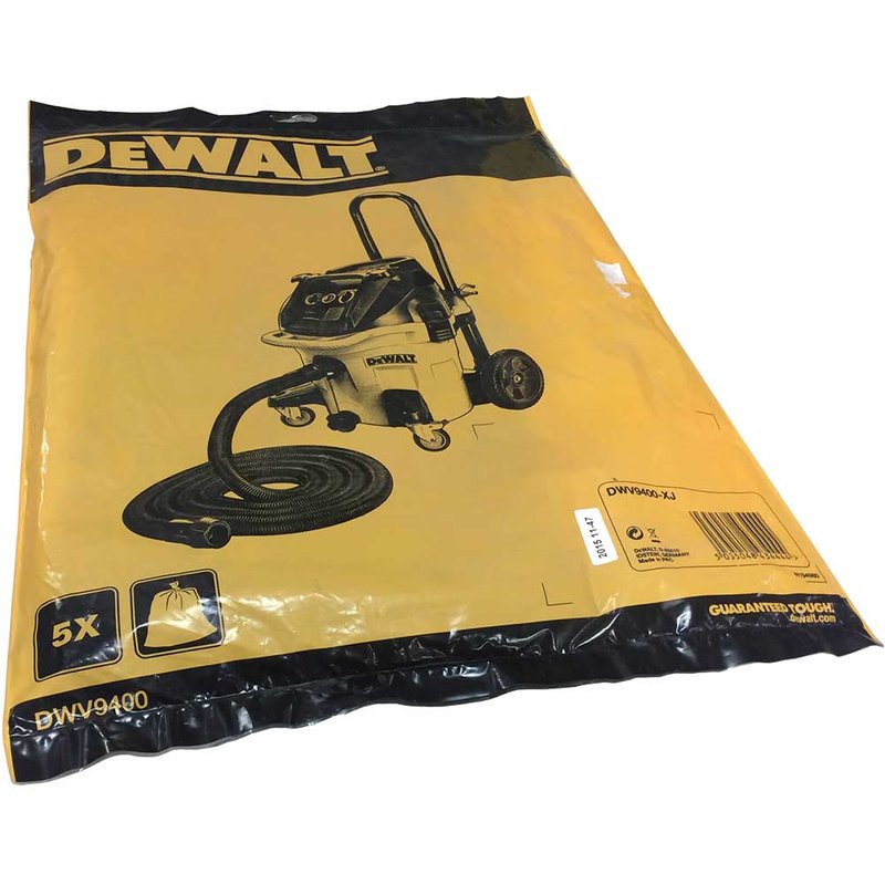 DEWALT Power Tools DWV9400 Disposable Plastic Tank Liner (Pack 5) DWV9400-XJ