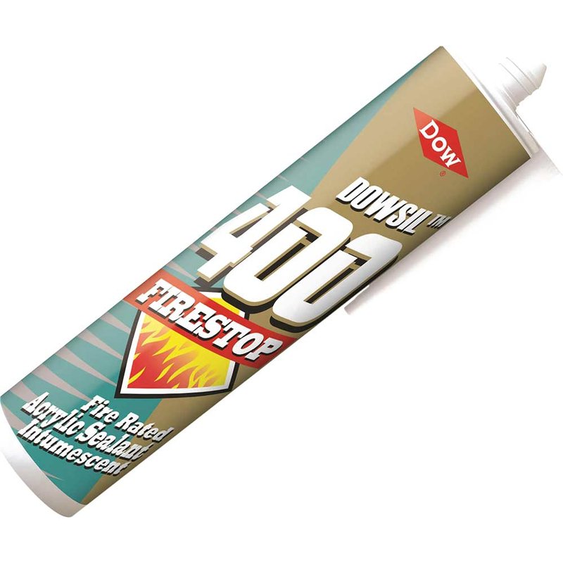 Dowsil Firestop 400 Acrylic Sealant White 380ml 2938863/C06