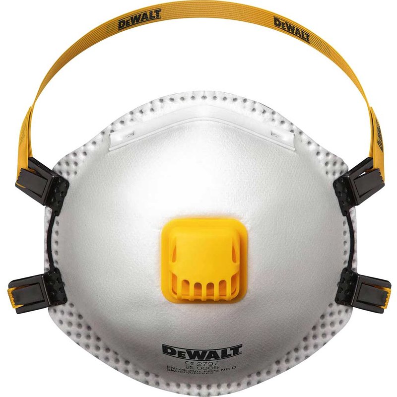 DEWALT Respiration FFP2 Disposable Respirator (5 Pack) FFP25