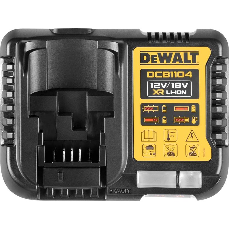 DEWALT Power Tools DCB1104 Multi-Voltage Charger 12-18V Li-ion DCB1104-GB
