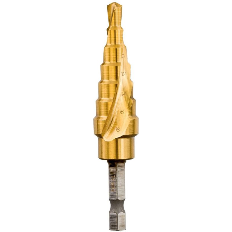 DEWALT Power Tools Extreme Step Drill Bit 8-18mm DT5027-QZ