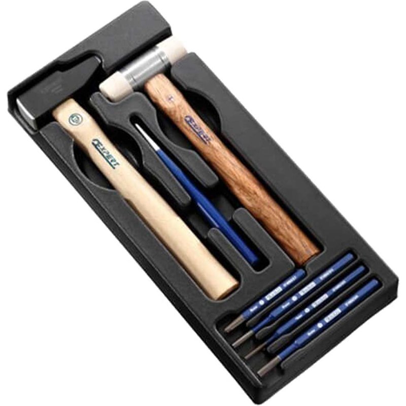 Expert by Facom 7 Piece Hammer and Punch Set in Module Tray