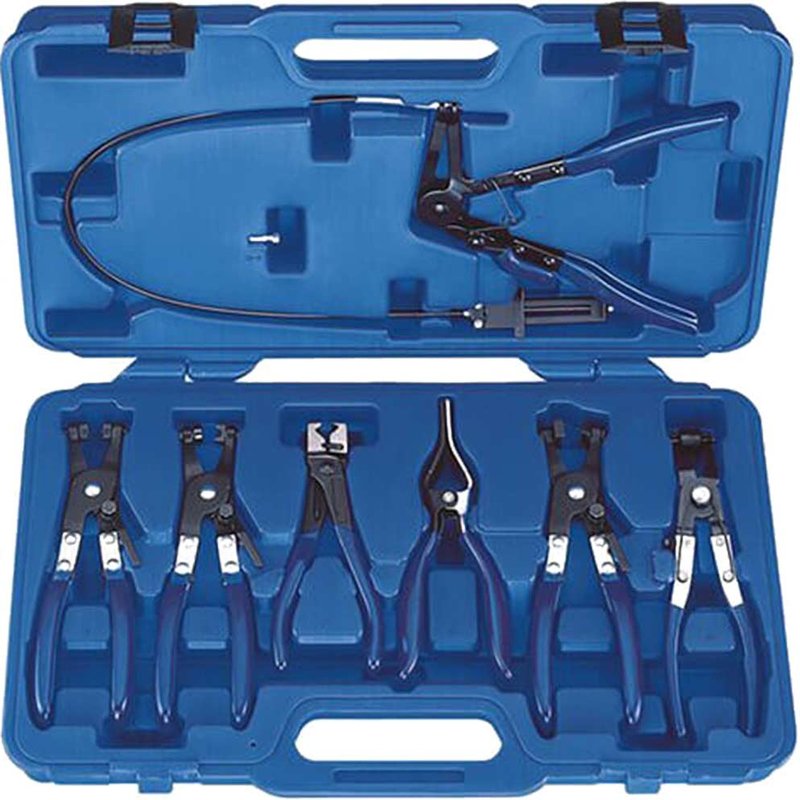 Expert by Facom 7 Piece Hose Clamp Pliers Set