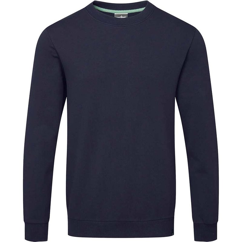 Portwest Organic Cotton Recyclable Sweatshirt Navy L