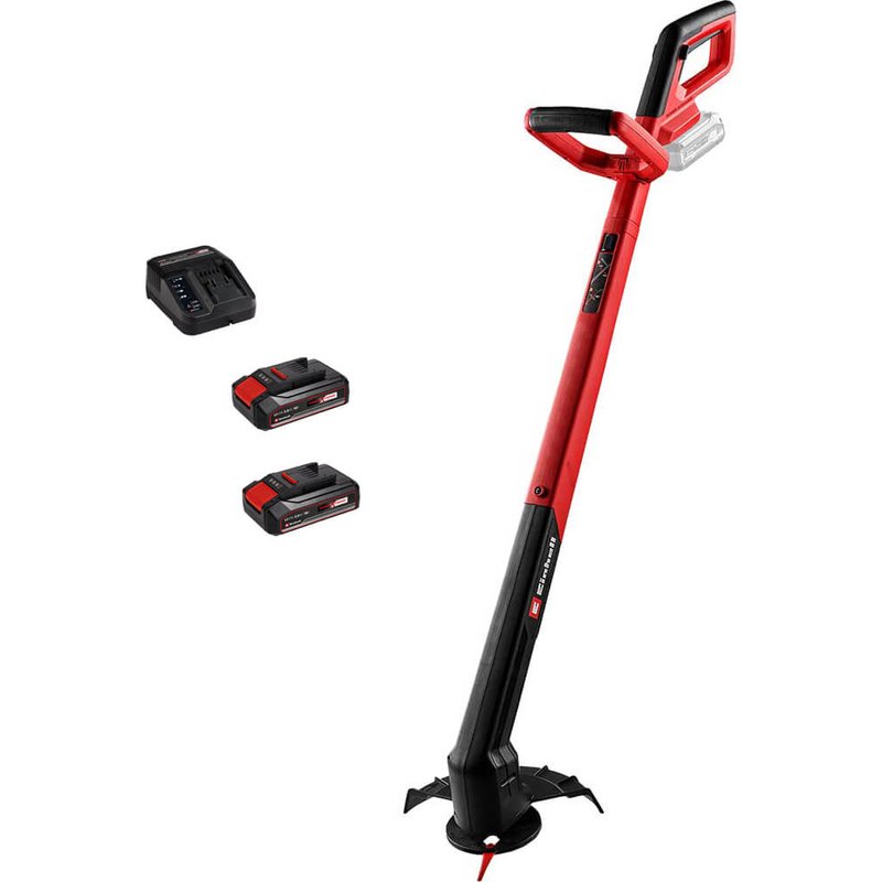 Einhell GC-CT 18/2411 Li P 18v Cordless Grass Trimmer and Edger 240mm 2 x 2.5ah Li-ion Charger