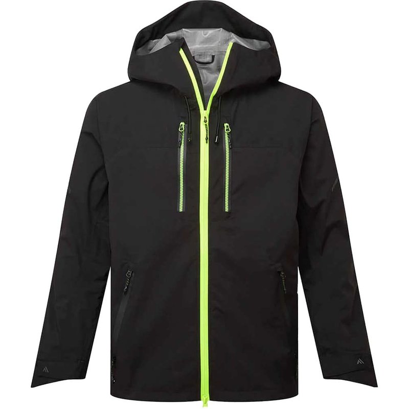 Portwest EV4 Breathable Waterproof Shell Jacket Black 2XL