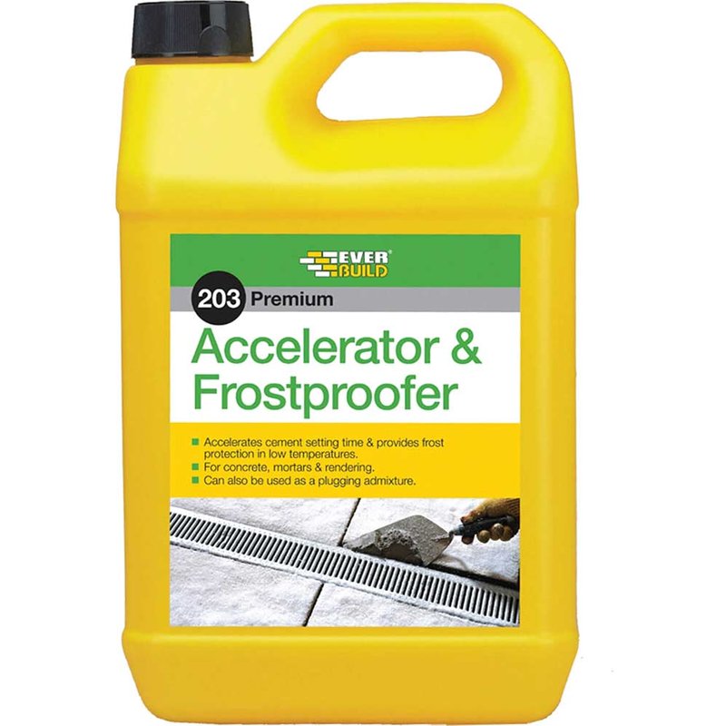 Everbuild Sika 203 Accelerator & Frostproofer 5 litre 878091