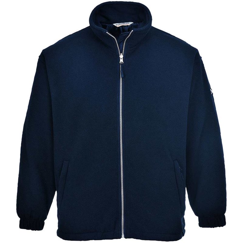 Portwest Mens Windproof Fleece Navy L