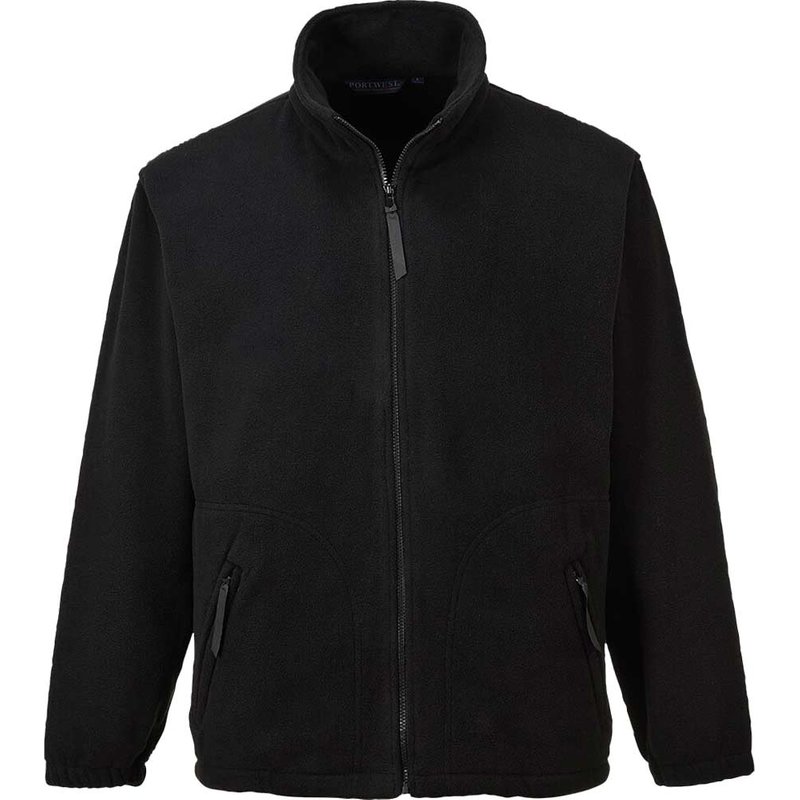 Portwest Mens Argyll Fleece Black 2XL