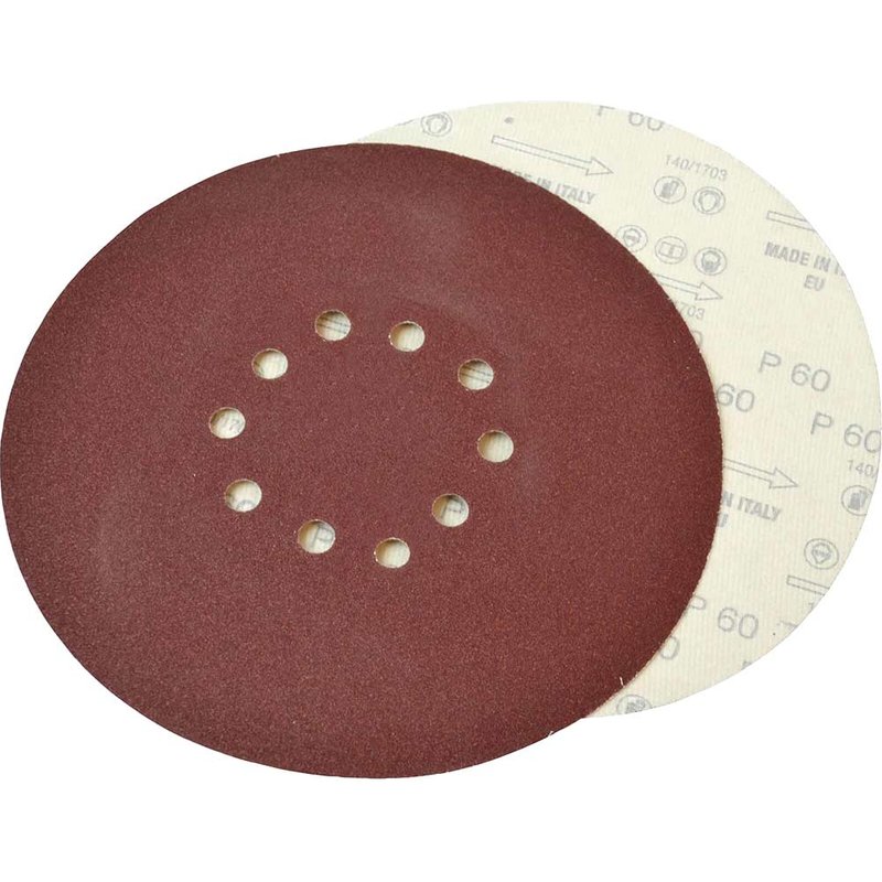 Faithfull 225mm Dry Wall Sanding Discs for Flex Giraffe Sanders 225mm Assorted Pack of 10