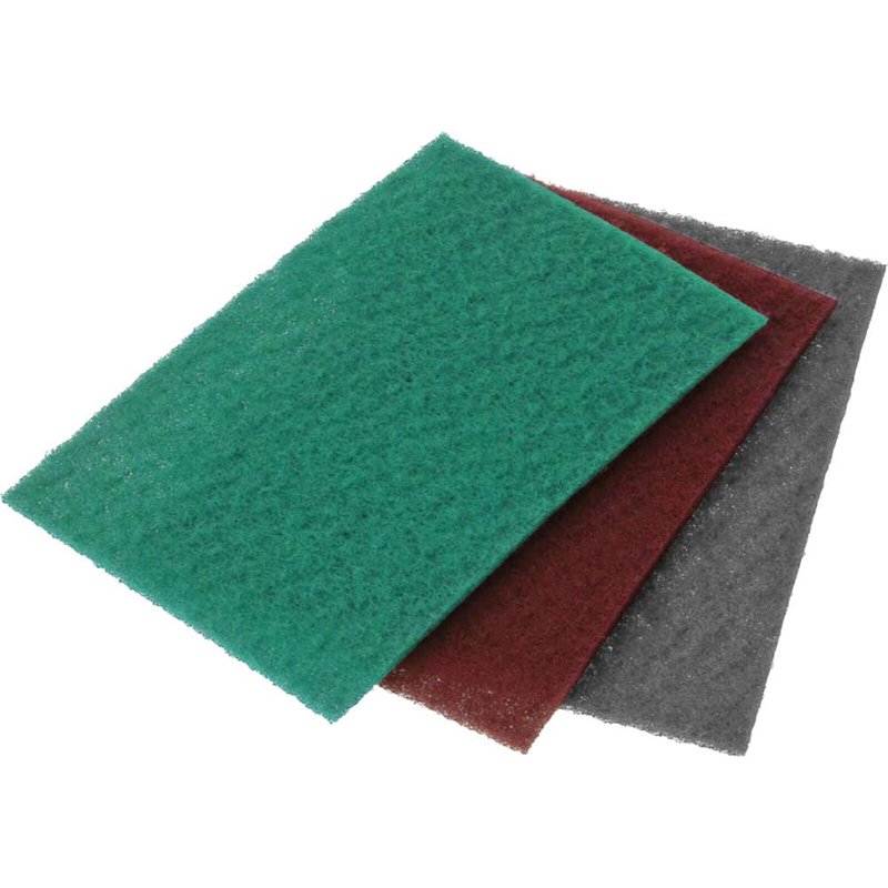 Faithfull Hand Pad Green General Purpose 230 x 150mm (10) FAIAHPGREEN