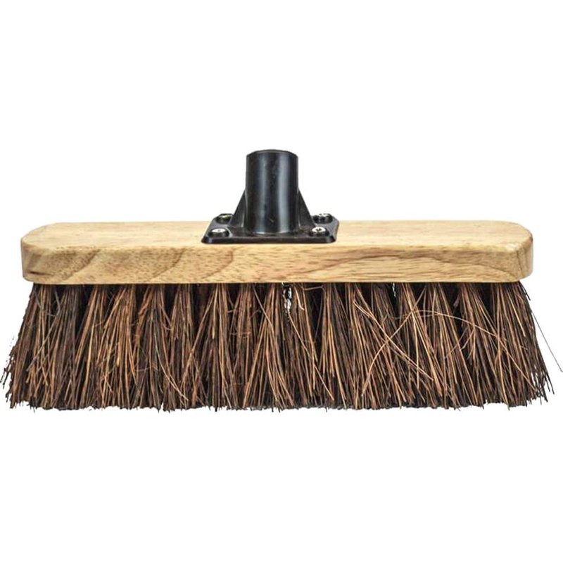 Faithfull Bassine Varnished Broom Head 300mm (12in) Threaded Socket FAIBRBASS12R