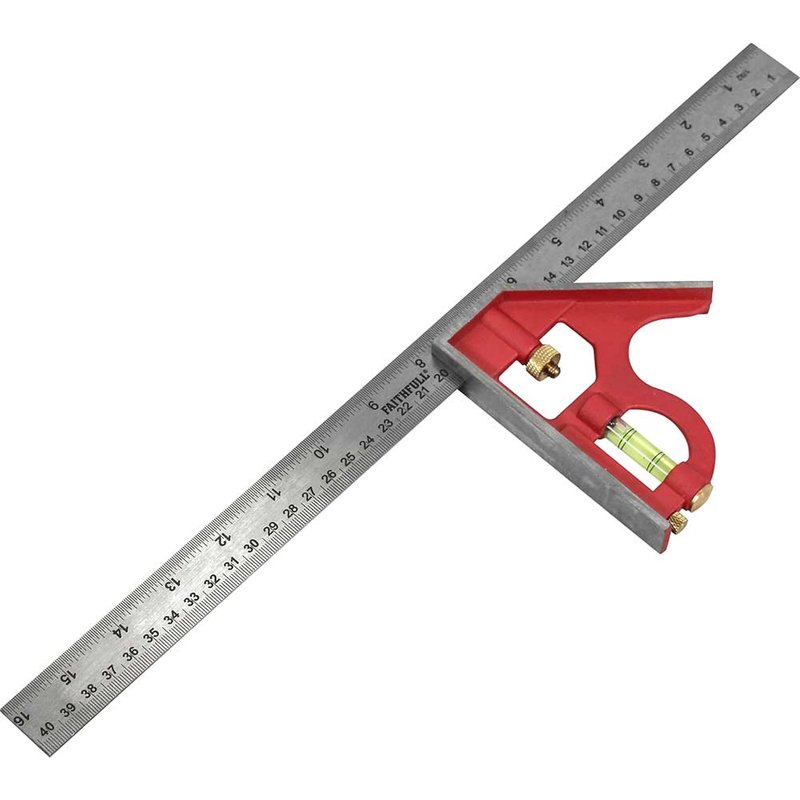 Faithfull Combination Square 400mm (16in) FAICS400
