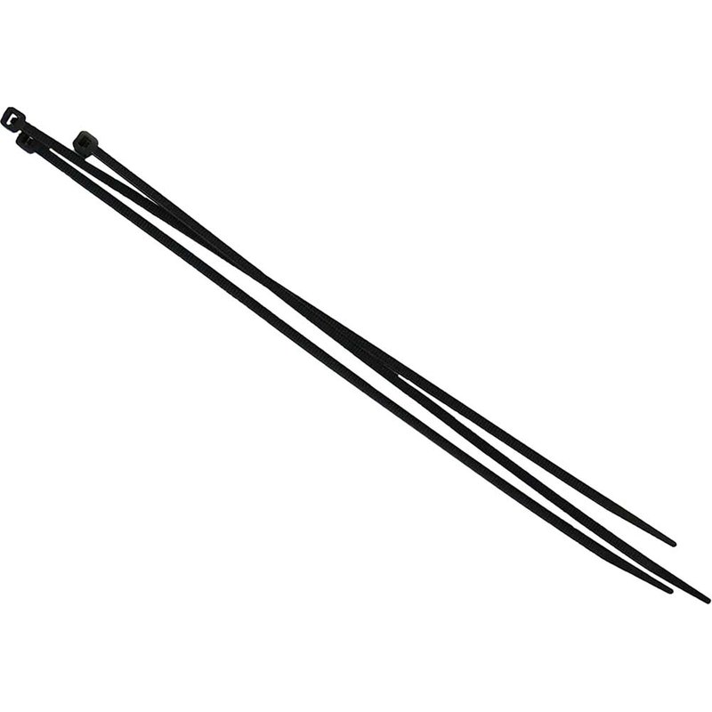 Sirius Cable Ties Black Pack Of 100 100mm 2.5mm