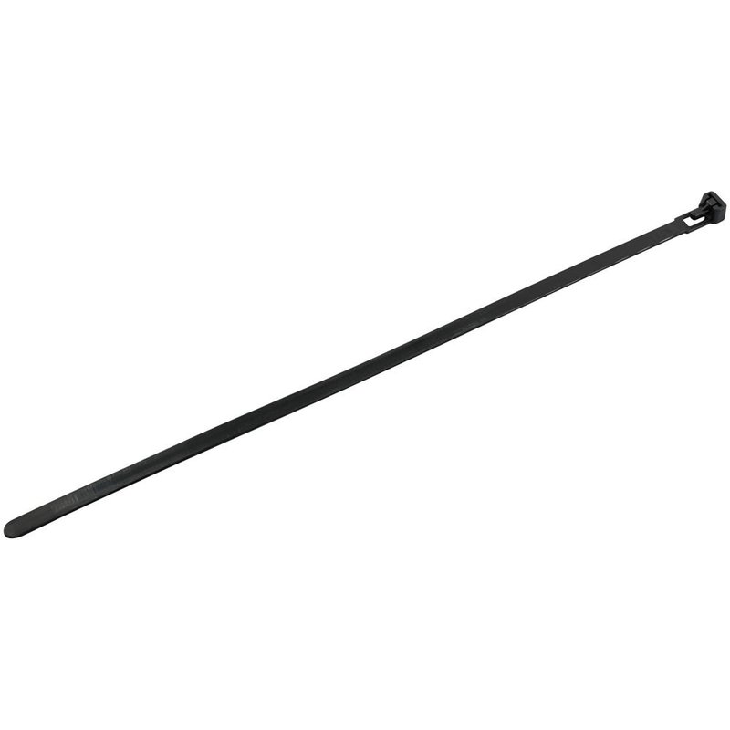 Faithfull Reusable Cable Tie Black 7.6 x 300mm (Pack 50) FAICT300R