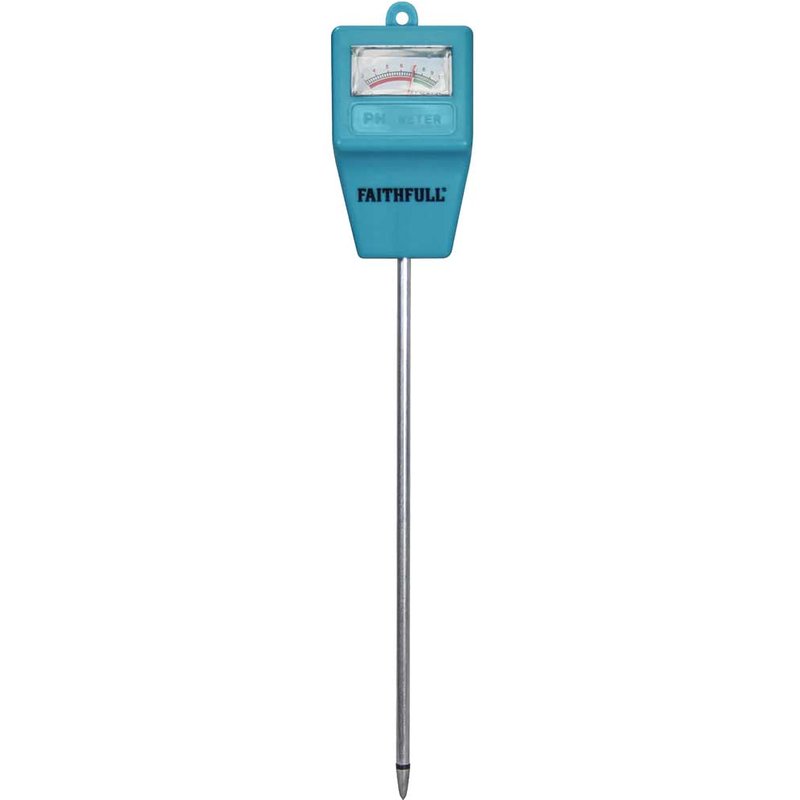 Faithfull pH Meter 200mm Long Probe FAIDETPH
