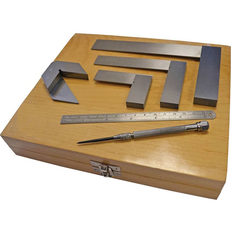 Faithfull Engineer's Marking & Measuring Set, 6 Piece FAIESMEASURE