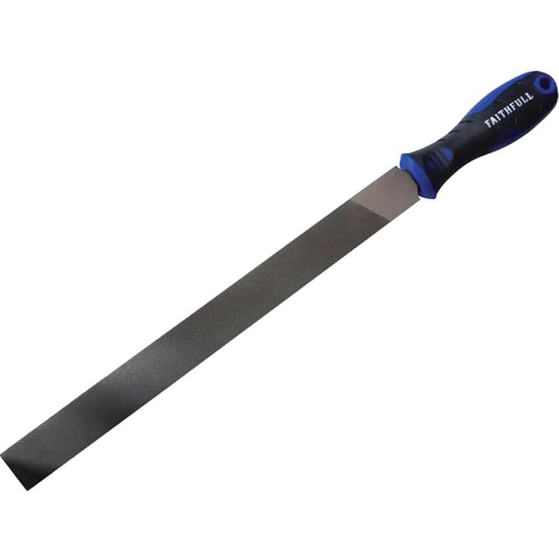 Faithfull Handled Hand Second Cut Engineers File 300mm (12in) FAIFIHSC12