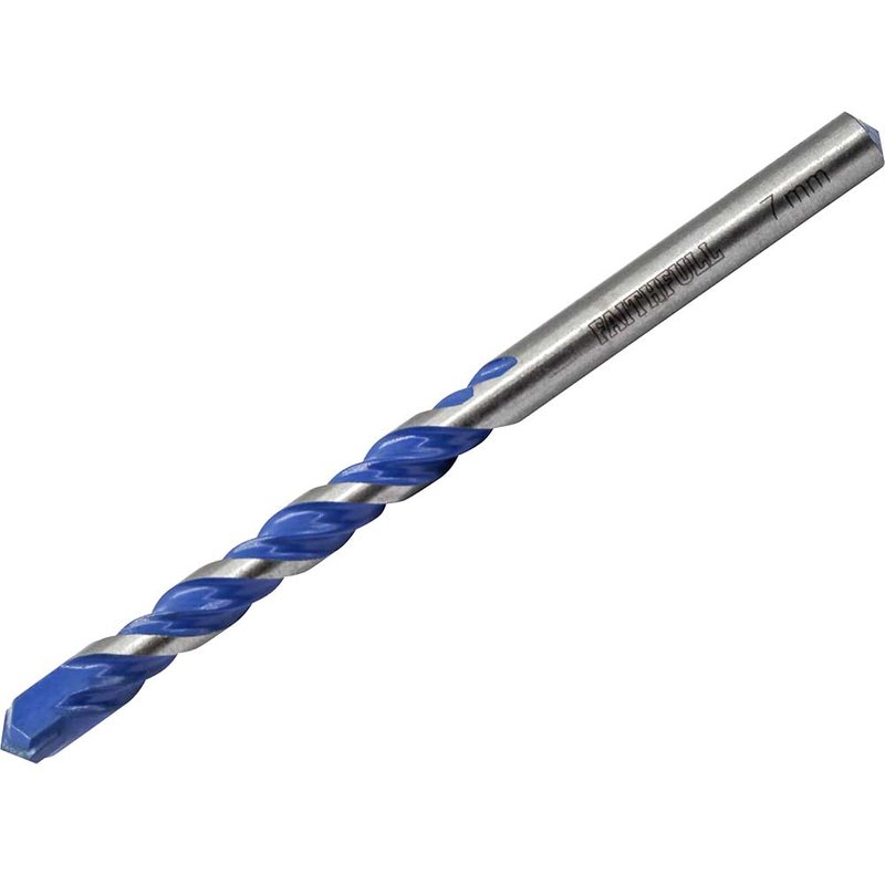 Faithfull Multi Construction Drill Bit 7 x 100mm FAIMCD7100