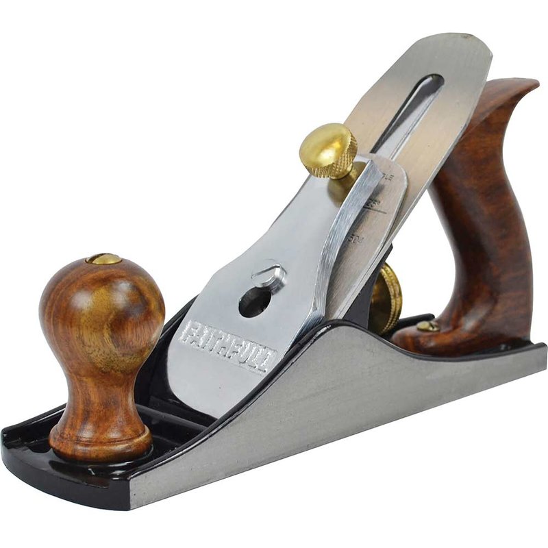Faithfull No.4 Smoothing Plane in Cardboard Box FAIPLANE4C